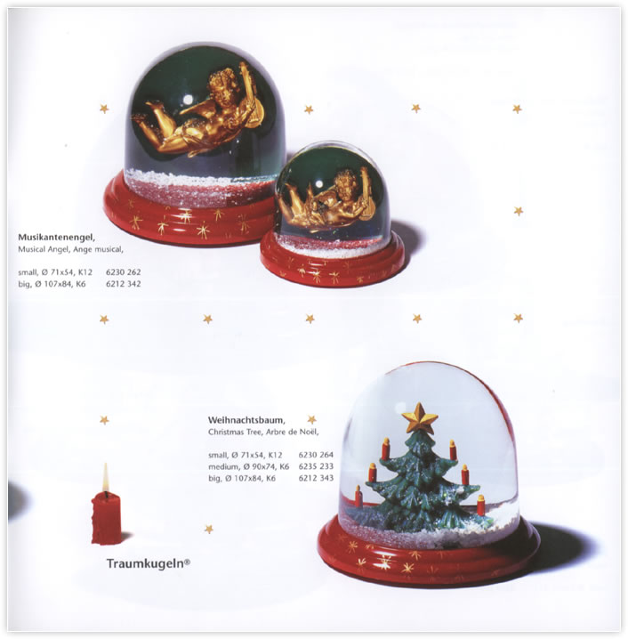 Katalog Weihnachten 1996 - Traumkugeln