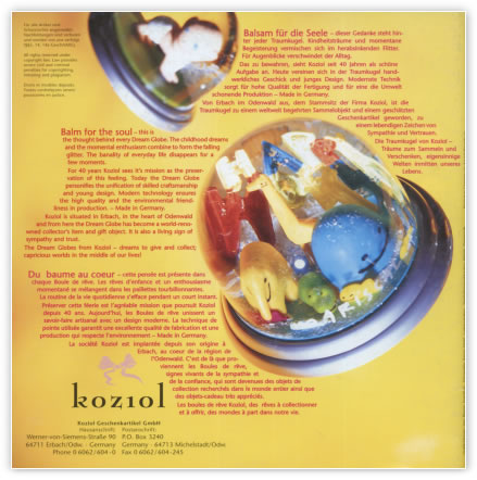 Katalog - Traumkugeln 1996/97